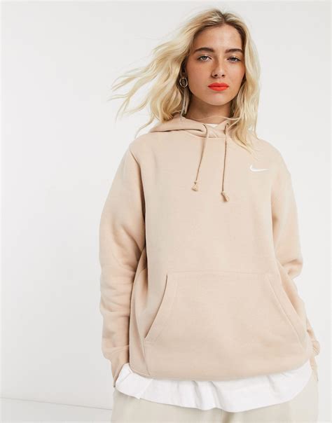 beige Nike hoodie women's